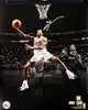 Allen Iverson Autographed 16x20 Photo Philadelphia 76ers Layup Beckett BAS Witness Stock #220475