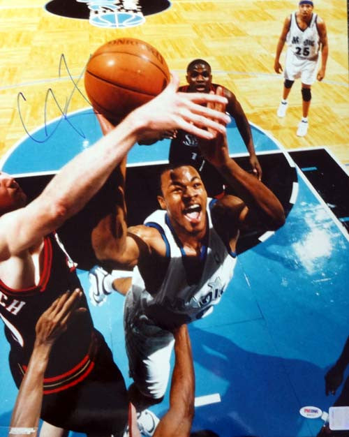 Corey Maggette Autographed 16x20 Photo Orlando Magic PSA/DNA #S76717