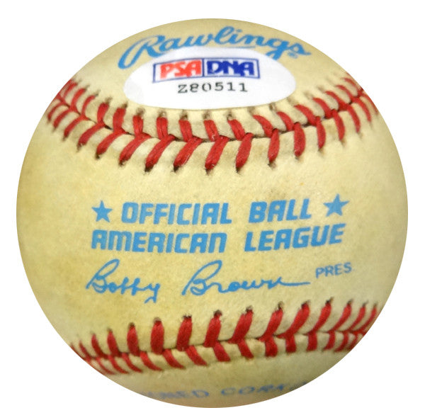Matt Batts Autographed Official AL Baseball Boston Red Sox PSA/DNA #Z80511