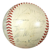 1948 New York Giants Autographed Official NL Baseball With 19 Signatures Including Johnny Mize PSA/DNA #W06937