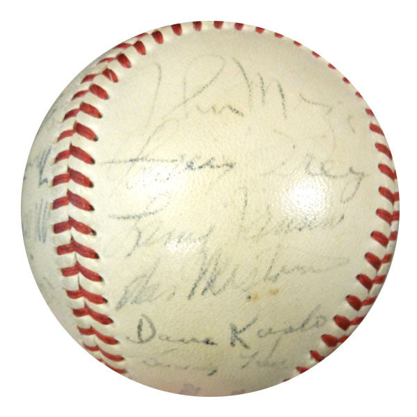 1948 New York Giants Autographed Official NL Baseball With 19 Signatures Including Johnny Mize PSA/DNA #W06937