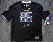 Washington Huskies Bishop Sankey Autographed Black Nike Jersey Size L MCS Holo Stock #73081