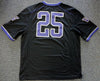 Washington Huskies Bishop Sankey Autographed Black Nike Jersey Size XL MCS Holo Stock #73080