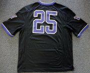 Washington Huskies Bishop Sankey Autographed Black Nike Jersey Size L MCS Holo Stock #73081