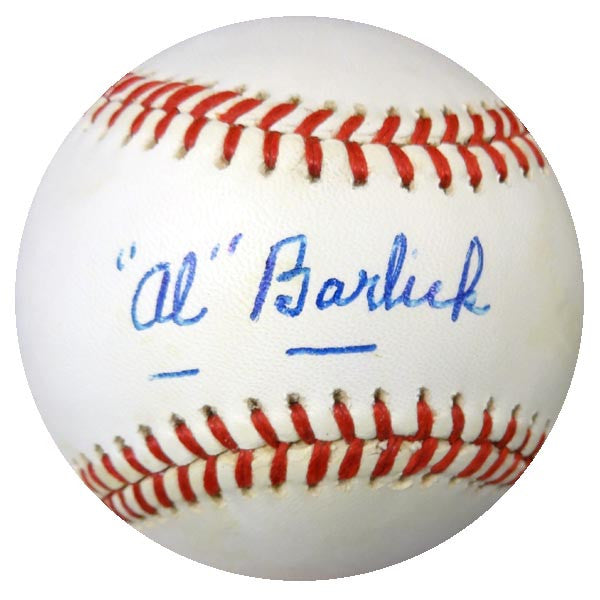 Al Barlick Autographed Official NL Baseball PSA/DNA #X23206