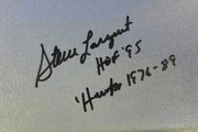 Steve Largent Autographed Framed 20x24 Canvas Photo Seattle Seahawks "HOF 95 & Hawks 1976-89" #/80 PSA/DNA Stock #94474