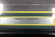 Marcus Mariota Autographed Framed 16x20 Photo Oregon Ducks MM Holo Stock #89809