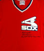 Chicago White Sox Ted Lyons Autographed Red Jersey "Best Wishes, Baseball Hall Of Fame 1955" PSA/DNA #V11811