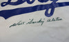 Los Angeles Dodgers Walter "Walt" Alston Autographed White Jersey "Smokey" PSA/DNA #W07513