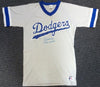 Brooklyn Dodgers Al "Rube" Walker Autographed Gray Jersey "Best Wishes" PSA/DNA #X04119