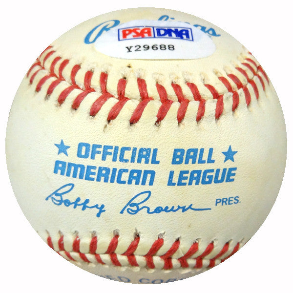 Gary Peters Autographed Official AL Baseball Boston Red Sox PSA/DNA #Y29688