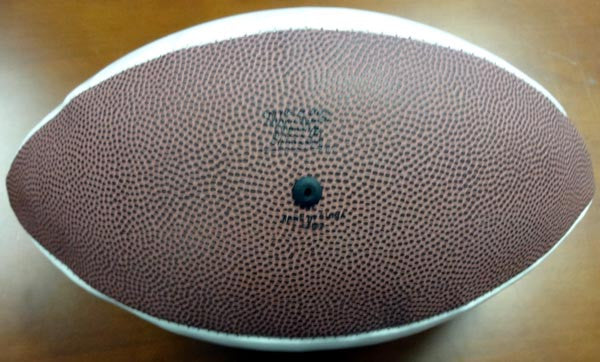 Jacob Green Autographed White Logo Football Seattle Seahawks MCS Holo Stock #82241