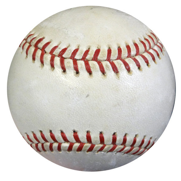 Willie Mays Autographed NL Giles Baseball San Francisco Giants "Best Wishes" 1950's Vintage Signature PSA/DNA #Z05624