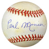 Paul Minner Autographed Official NL Baseball Brooklyn Dodgers PSA/DNA #Z33302