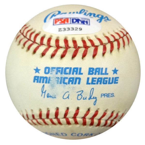Fernando Gonzalez Autographed Official AL Baseball New York Yankees PSA/DNA #Z33329