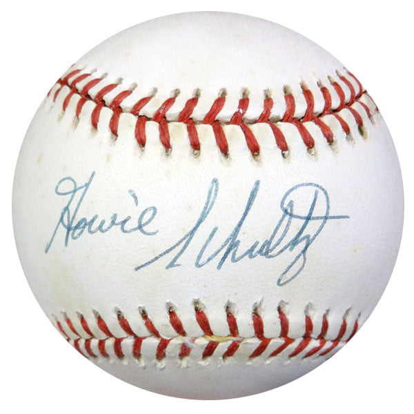 Howie Schultz Autographed Official AL Baseball Brooklyn Dodgers PSA/DNA #X58137