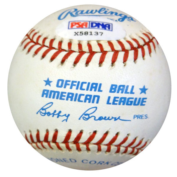 Howie Schultz Autographed Official AL Baseball Brooklyn Dodgers PSA/DNA #X58137