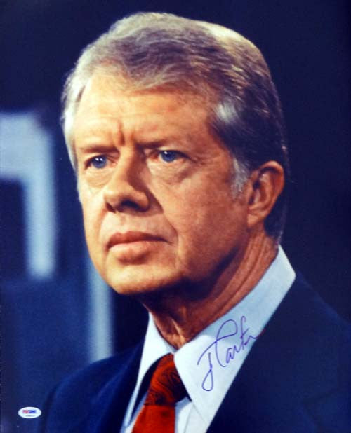 Jimmy Carter Autographed 16x20 Photo PSA/DNA #T14472