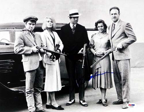 Gene Hackman Autographed 11x14 Photo Bonnie & Clyde PSA/DNA #T14580