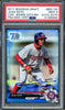 Juan Soto Autographed 2017 Bowman Draft Chrome 70th Refractor Rookie Card #BDC162 New York Mets PSA 9 (Bubbling) #78/200 PSA/DNA #61265695