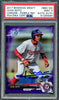 Juan Soto Autographed 2017 Bowman Draft Chrome Purple Refractor Rookie Card #BDC162 New York Mets PSA 9 #70/250 PSA/DNA #61265689