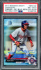 Juan Soto Autographed 2017 Bowman Draft Chrome Sky Blue Refractor Rookie Card #BDC162 New York Mets PSA 8 #28/399 PSA/DNA #61265705