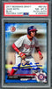 Juan Soto Autographed 2017 Bowman Draft Blue Rookie Card #BDC162 New York Mets PSA 8 #25/150 PSA/DNA #61265633