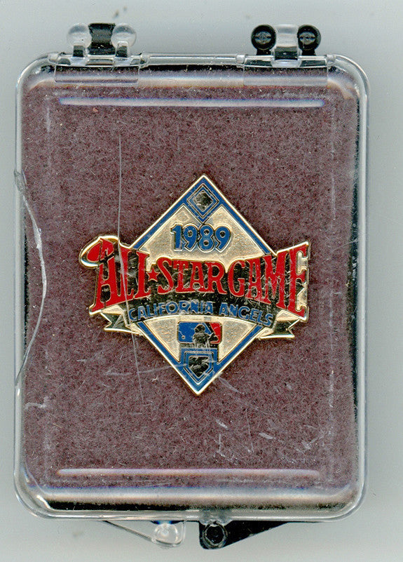 1989 California Angels Balfour All Star Press Pin New in Box Stock #207910