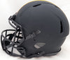 Kenny Pickett Autographed Pittsburgh Steelers Eclipse Black Full Size Authentic Speed Helmet Beckett BAS Witness Stock #207231