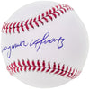 Francisco Alvarez Autographed Official MLB Baseball New York Mets Full Name Beckett BAS Witness Stock #207557