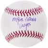 Miguel Vargas Autographed Official MLB Baseball Dodgers, White Sox Full Name Beckett BAS Witness Stock #207563