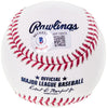 Miguel Vargas Autographed Official MLB Baseball Dodgers, White Sox Full Name Beckett BAS Witness Stock #207563