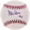Max Alvis Autographed Official MLB Baseball Cleveland Indians "#10" Beckett BAS #BF24956