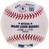 Max Alvis Autographed Official MLB Baseball Cleveland Indians "#10" Beckett BAS #BF24958