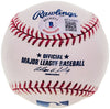 Max Alvis Autographed Official MLB Baseball Cleveland Indians "#10" Beckett BAS #BF24960