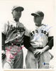 Pee Wee Reese & Mickey Owen Autographed 7x9 Photo Beckett BAS #F21228