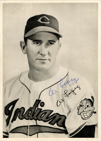 Al Lopez Autographed 6.5x9 Photo Picture Pack Cleveland Indians Beckett BAS #F98293