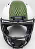 Russell Wilson Autographed Seattle Seahawks White Lunar Eclipse Full Size Speed Replica Helmet RW Holo & Beckett BAS Stock #194002