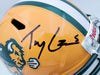 Trey Lance Autographed North Dakota State Bison Yellow Full Size Replica Speed Helmet Beckett BAS Stock #191978