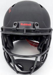 Devonta Smith Autographed Alabama Crimson Tide Eclipse Black Full Size Authentic Speed Helmet "Smitty" Beckett BAS Stock #191977