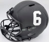Devonta Smith Autographed Alabama Crimson Tide Eclipse Black Full Size Replica Speed Helmet "Heisman 2020" Beckett BAS Stock #191976