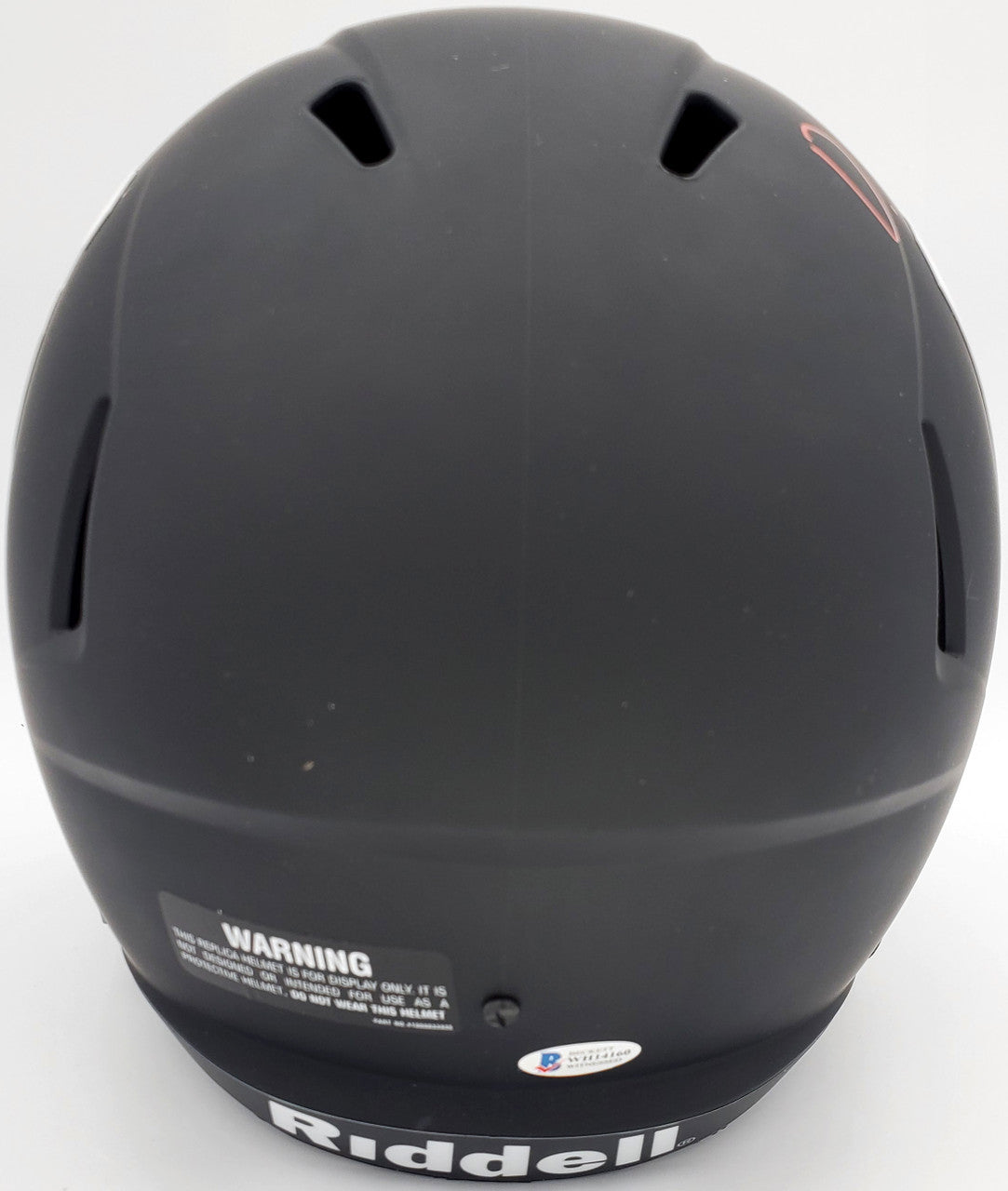 Devonta Smith Autographed Alabama Crimson Tide Eclipse Black Full Size Replica Speed Helmet Beckett BAS Stock #191975