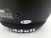 Devonta Smith Autographed Alabama Crimson Tide Eclipse Black Full Size Replica Speed Helmet Beckett BAS Stock #191975