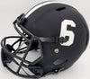 Devonta Smith Autographed Alabama Crimson Tide Eclipse Black Full Size Speed Replica Helmet "Heisman 2020" Beckett BAS Stock #189557