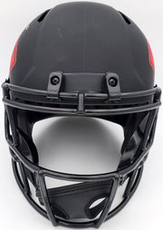 Warren Moon Autographed Kansas City Chiefs Eclipse Black Full Size Speed Replica Helmet "HOF 06" MCS Holo Stock #187026