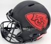 Warren Moon Autographed Kansas City Chiefs Eclipse Black Full Size Speed Authentic Helmet "HOF 06" MCS Holo Stock #187025