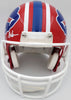 Buffalo Bills Team Greats Autographed Authentic Proline Full Size Red Helmet With 3 Signatures Including Jim Kelly, Thurman Thomas & Andre Reed Beckett BAS Stock #185862