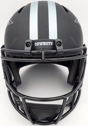 Tony Dorsett Autographed Eclipse Black Dallas Cowboys Full Size Speed Replica Helmet Beckett BAS Stock #185837
