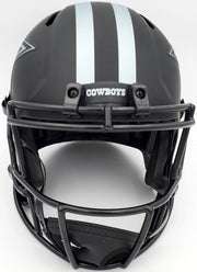 Tony Dorsett Autographed Eclipse Black Dallas Cowboys Full Size Speed Replica Helmet Beckett BAS Stock #185836