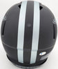 Roger Staubach Autographed Eclipse Black Dallas Cowboys Full Size Authentic Speed Helmet Beckett BAS Stock #185834